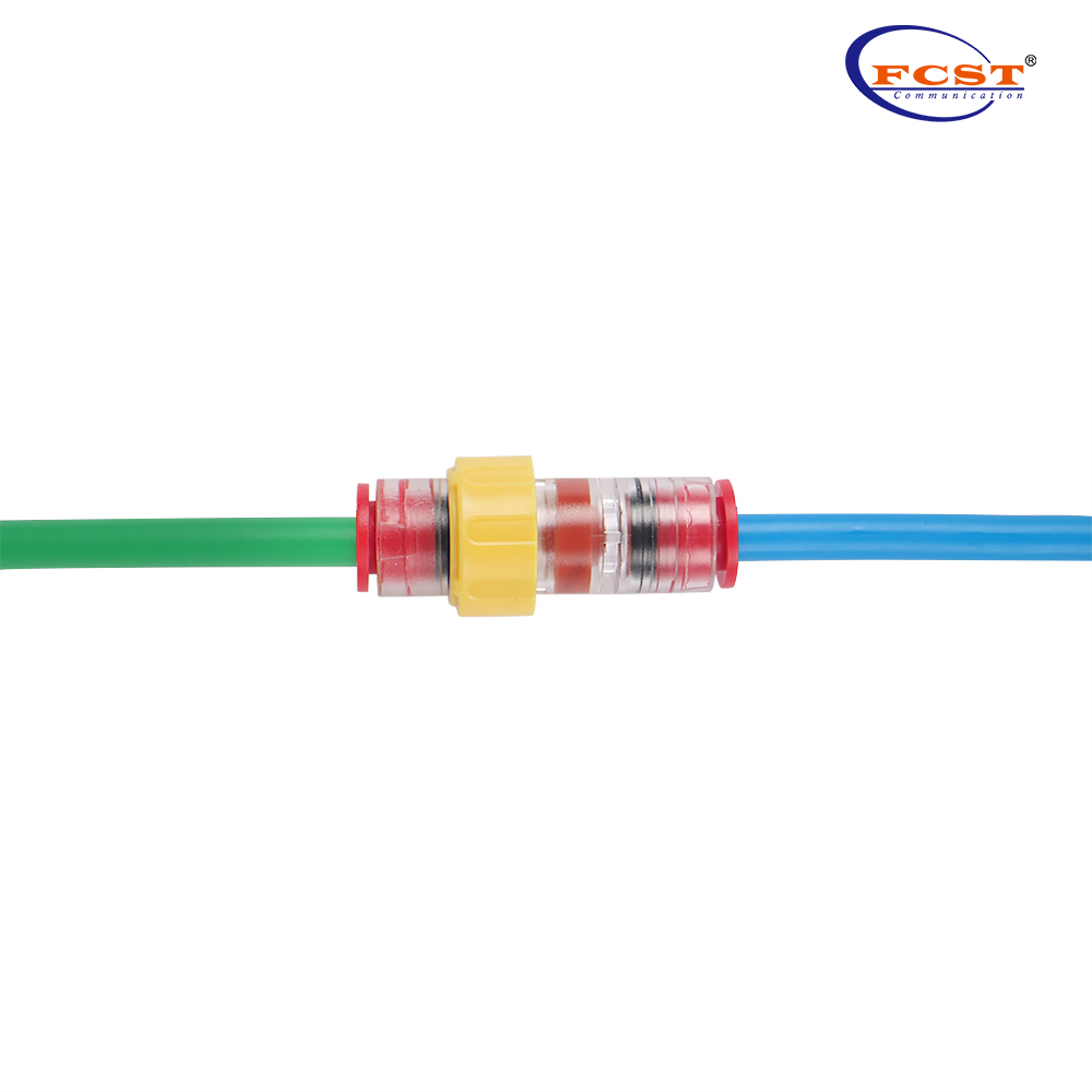Connecteur de micro-conduit de bloc gaz-eau 10-6 mm