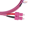 SCUPC-SCUPC Duplex OM4 2m LSZH 3.0mm Câble de raccordement fibre optique
